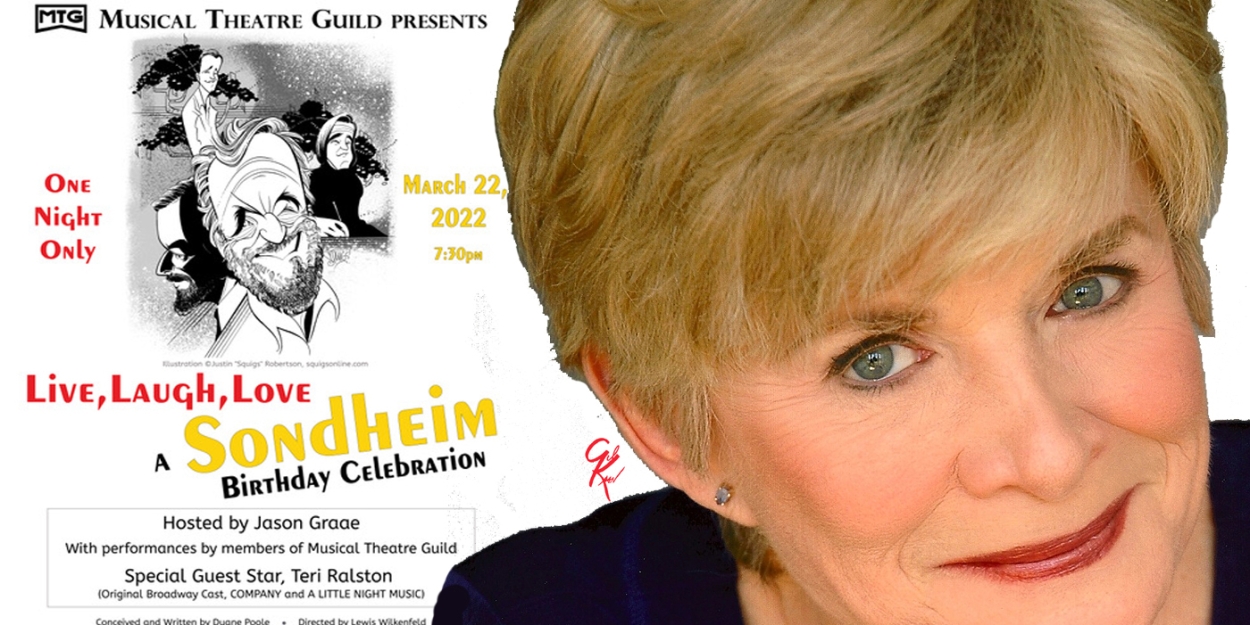 Interview: Sondheim Staple Teri Ralston Sings Birthday Wishes in A SONDHEIM BIRTHDAY CELEBRATION LIVE! LAUGH! LOVE! - Vimarsana News