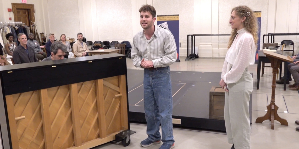 Video: Ben Platt, Micaela Diamond, Jason Robert Brown & More Rehearse City Center… Video