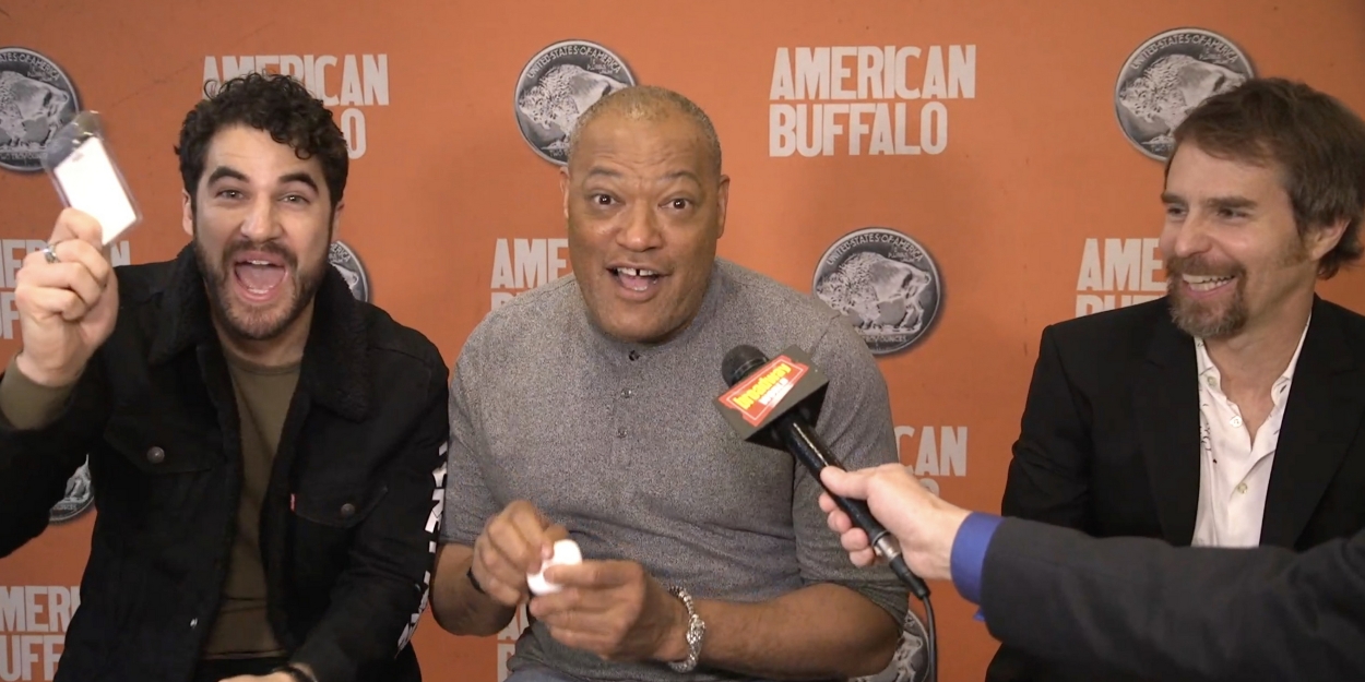 TV: Darren Criss, Laurence Fishburne and Sam Rockwell Talk AMERICAN BUFFALO on… Video