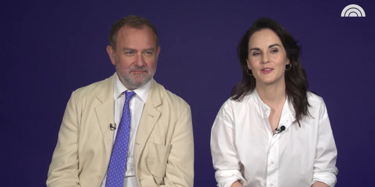 VIDEO: Michelle Dockery & Hugh Bonneville Recreate Their Best Lines from DOWNTON… Video