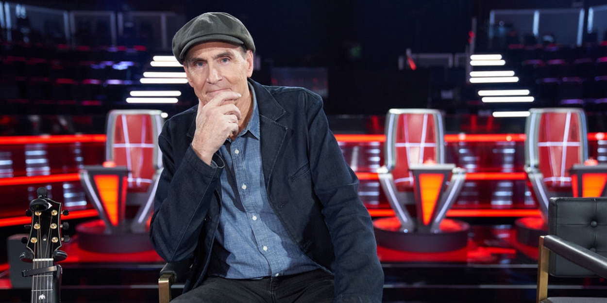 James Taylor Will Serve As The Mega Mentor on Season 18 of THE VOICE