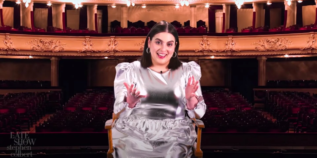 VIDEO Beanie Feldstein Reveals Her 'Dream Role Goals' to COLBERT