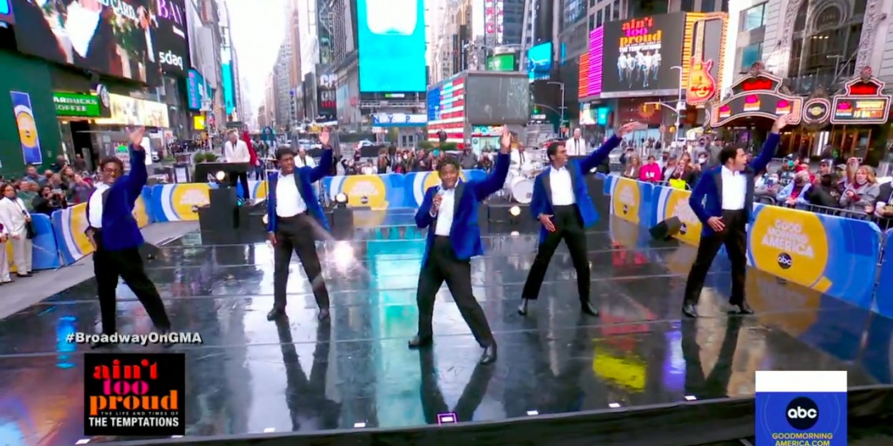 VIDEO: Watch the Cast of AIN'T TOO PROUD Perform on GOOD MORNING AMERICA Video