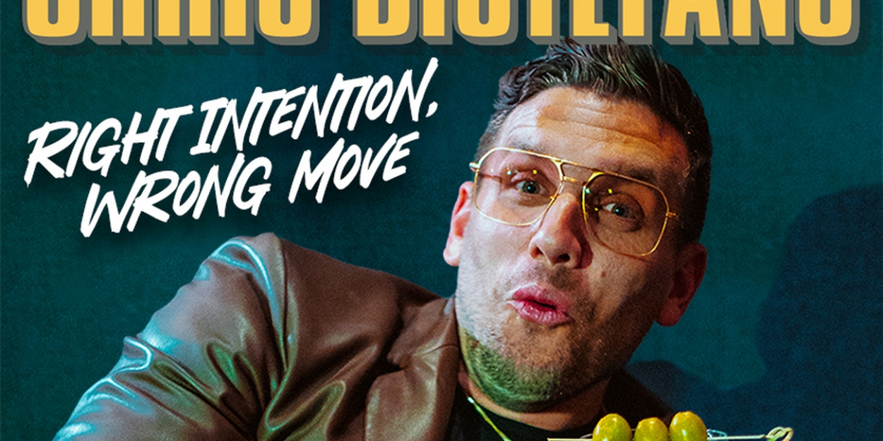 Chris Distefano Comes To The VETS in November With RIGHT INTENTION, WRONG MOVE 