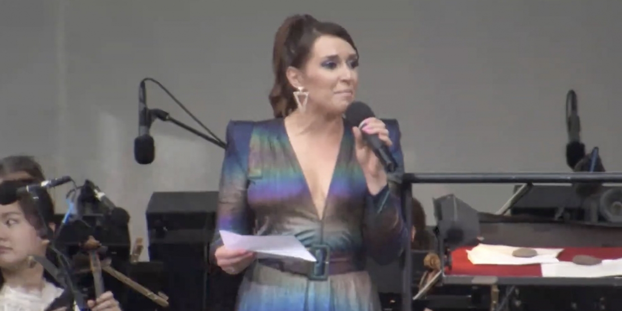 VIDEO: Jessica Vosk Hosts New York Philharmonic at Bryant Park Video