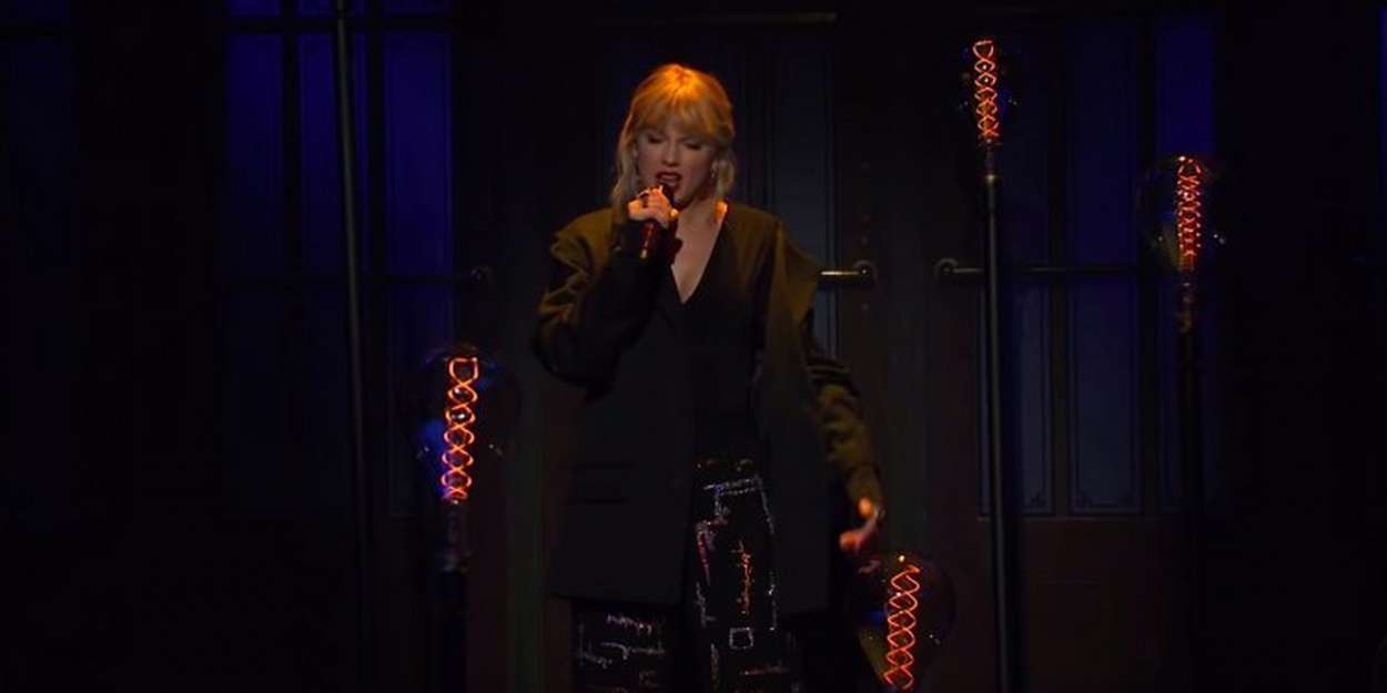 Video Taylor Swift Performs Lover And False God On Saturday Night Live 