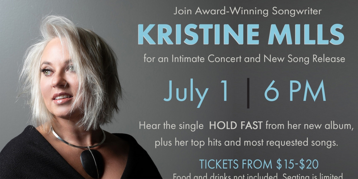 Kristine Mills Announces Single Release Show in July At Warehouse 72