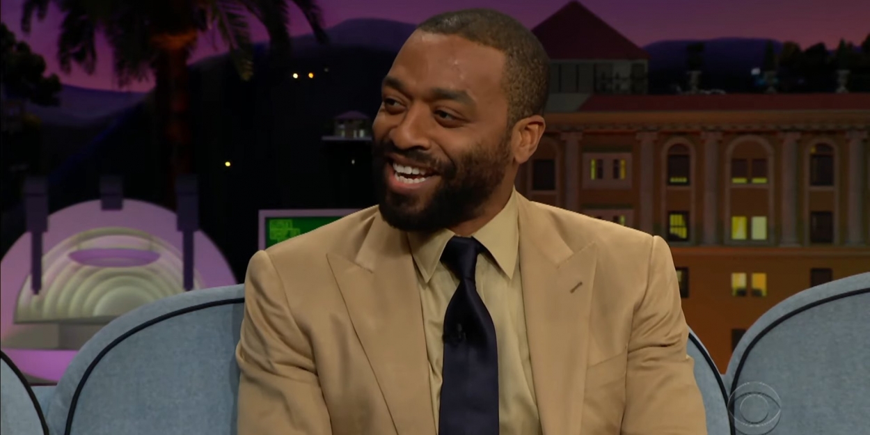 VIDEO: Chiwetel Ejiofor Talks Hoarding on THE LATE LATE SHOW WITH JAMES CORDEN Video