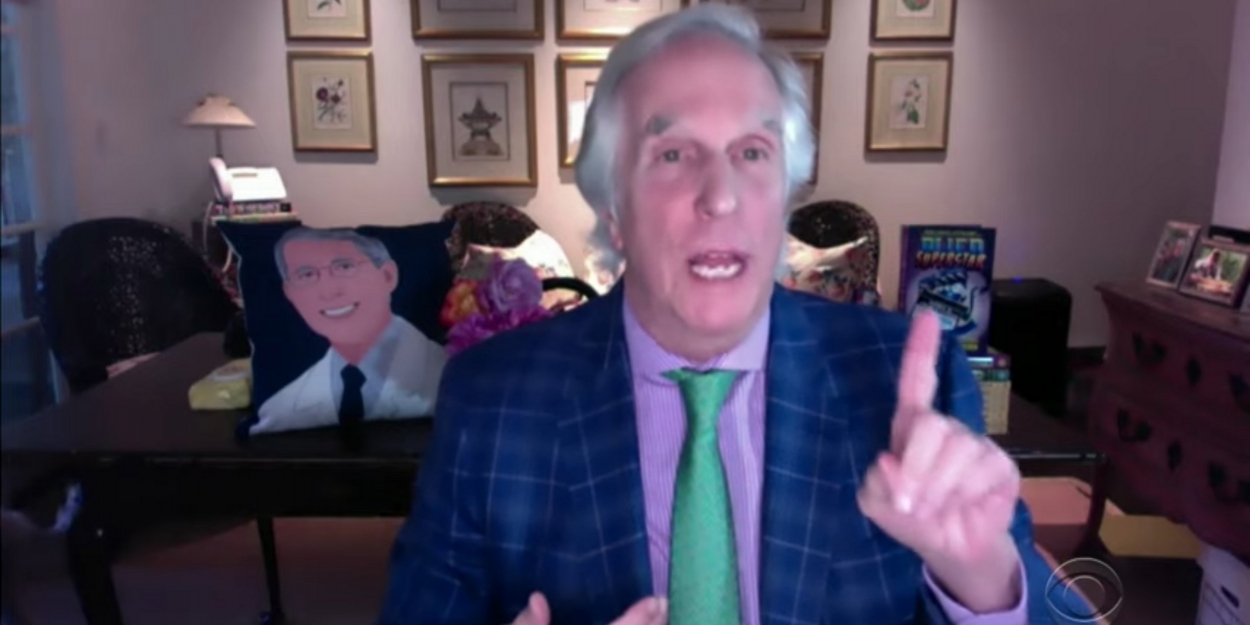 VIDEO: Henry Winkler Talks About His New Book on THE LATE LATE SHOW Video