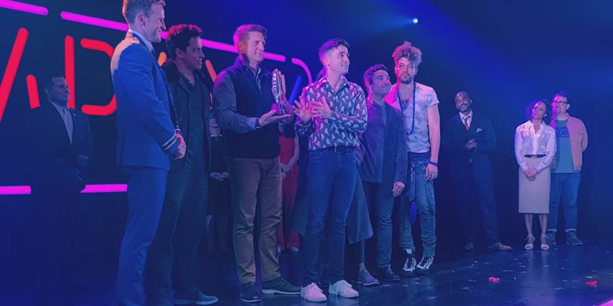 VIDEO: COMPANY Receives Their GLAAD Media Award on Stage Video