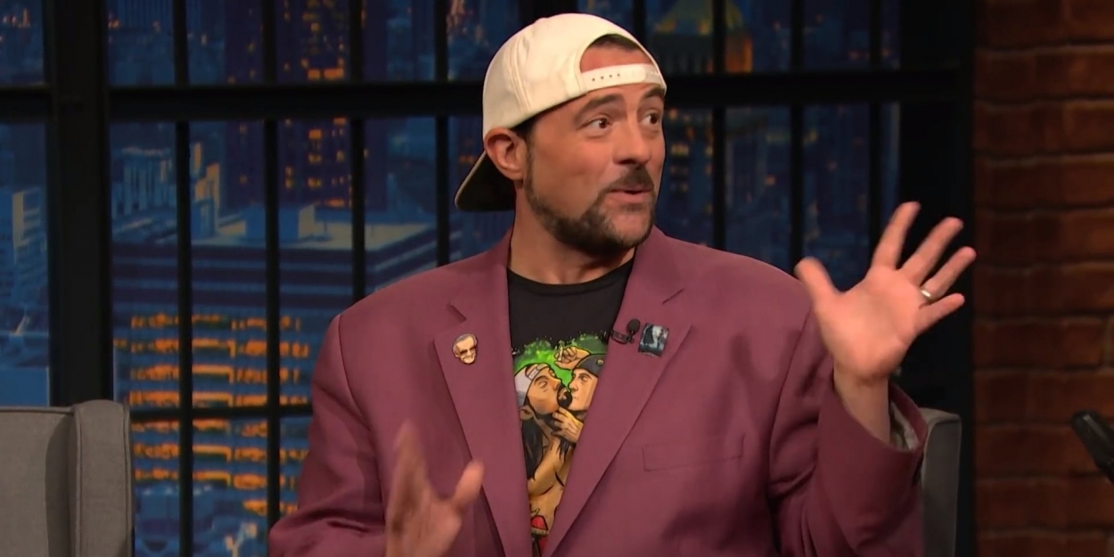 VIDEO: Kevin Smith Gets Seth to Invite Him Over for a Late Night Smoke Sesh on LATE… Video