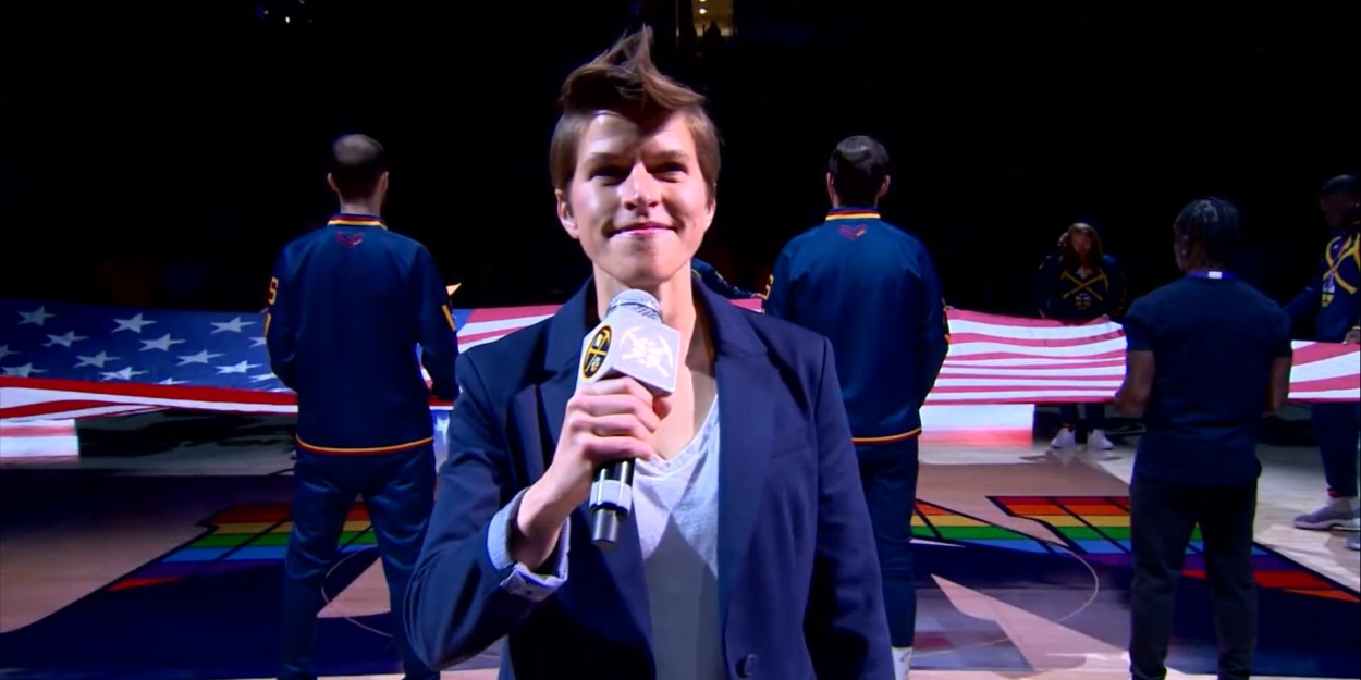 VIDEO: DCPA Cabaret's Susannah McLeod Sings the National Anthem at Denver Nuggets Game