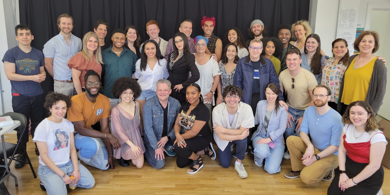 Photos: The Cast of THE GOSPEL ACCORDING TO HEATHER in Their First Rehearsal Photo
