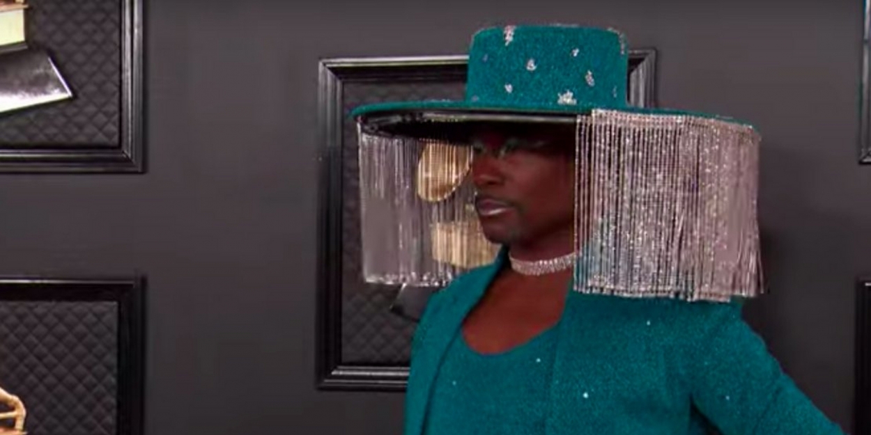 VIDEO Billy Porter Walks the Red Carpet at the GRAMMYs