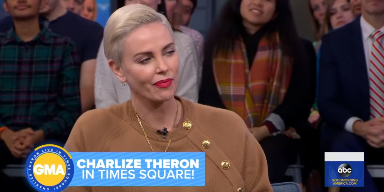 VIDEO: Charlize Theron Talks Megyn Kelly & BOMBSHELL on GOOD MORNING AMERICA! Video