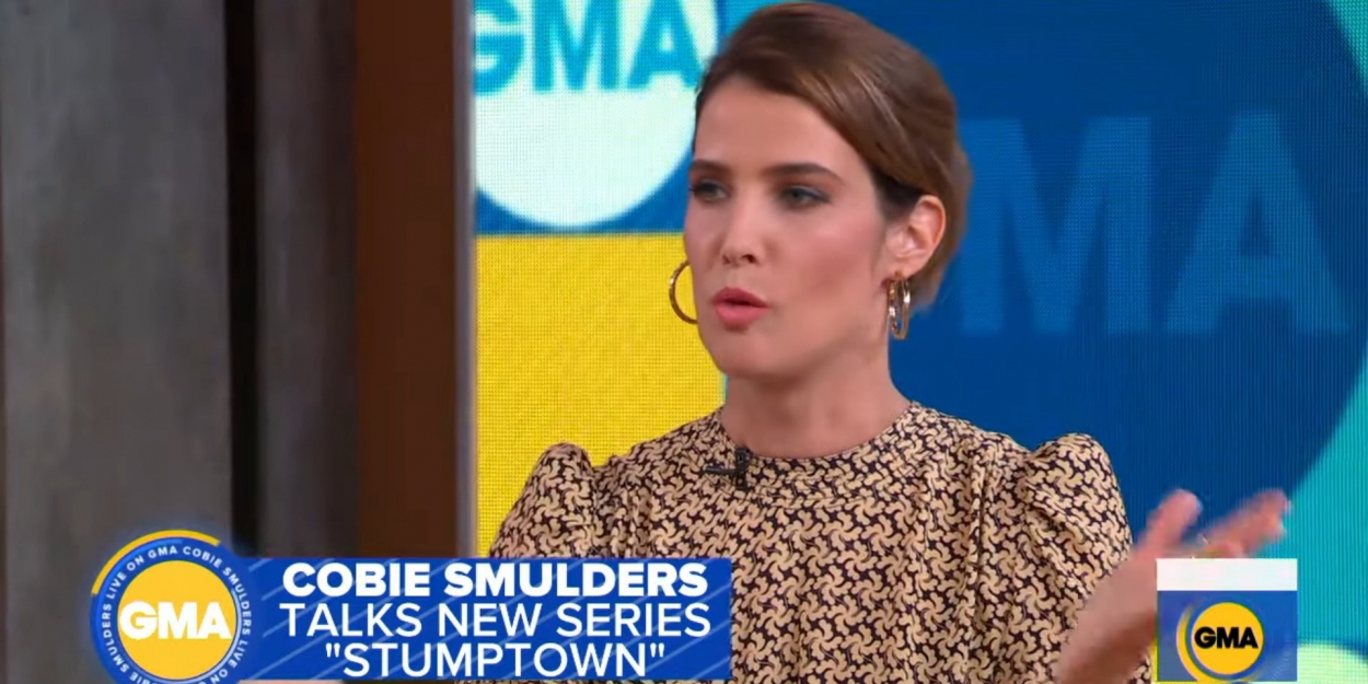 VIDEO: Cobie Smulders Talks STUMPTOWN on GOOD MORNING AMERICA Video