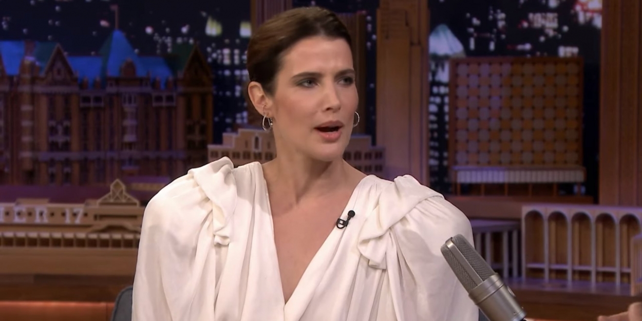 VIDEO: Cobie Smulders Talks SPIDER-MAN on THE TONIGHT SHOW WITH JIMMY FALLON Video