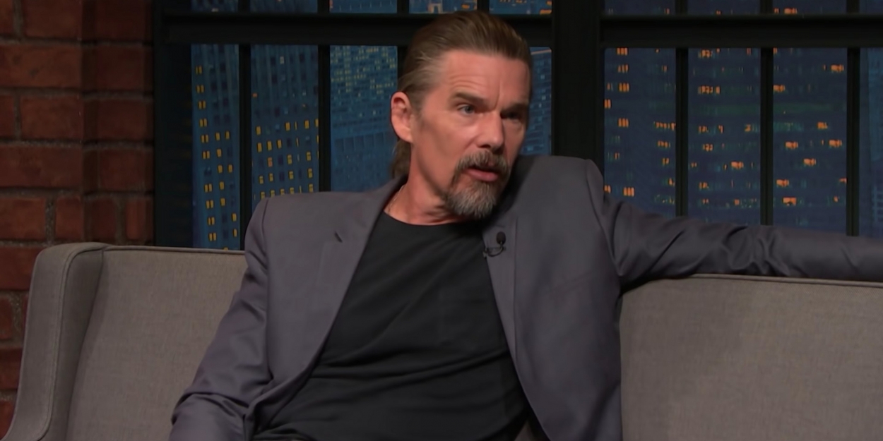 VIDEO: Ethan Hawke Gushes About His Daughter Maya on LATE NIGHT WITH SETH MEYERS Video