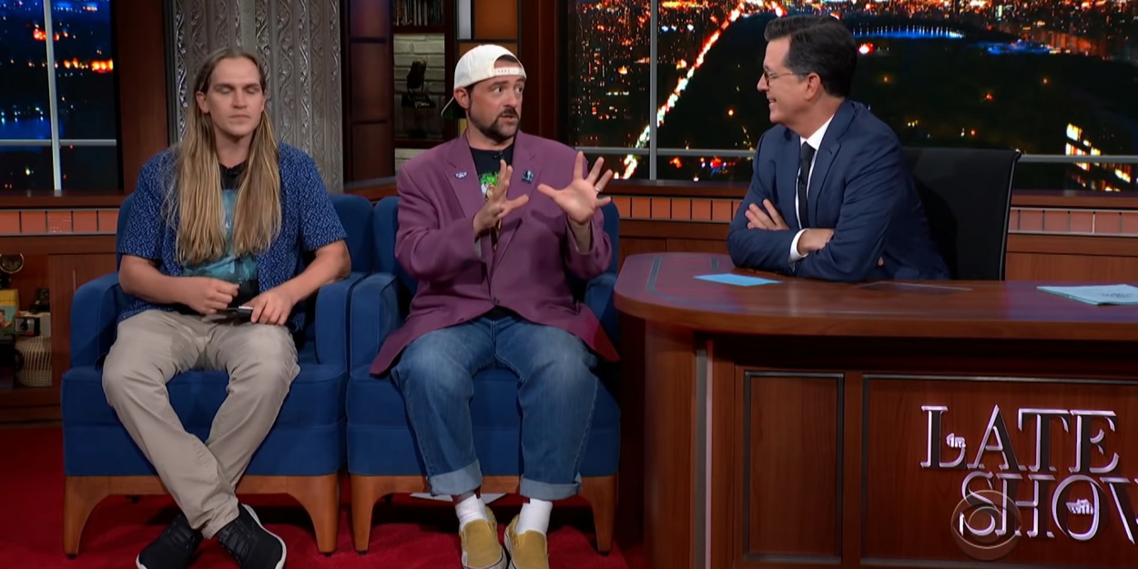 VIDEO: Kevin Smith & Jason Mewes Talk CLERKS on THE LATE SHOW WITH STEPHEN COLBERT Video