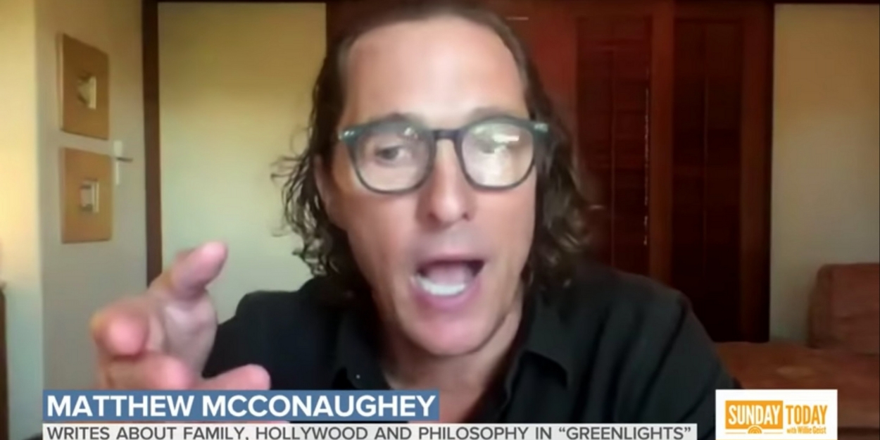 VIDEO: Matthew McConaughey Talks New Memoir on TODAY SHOW Video
