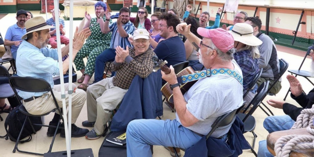 South Street Seaport Museum Hosts Monthly Sea Chanteys and Maritime Music Live Sing-Along on the 1885 Tall Ship Wavertree  Image