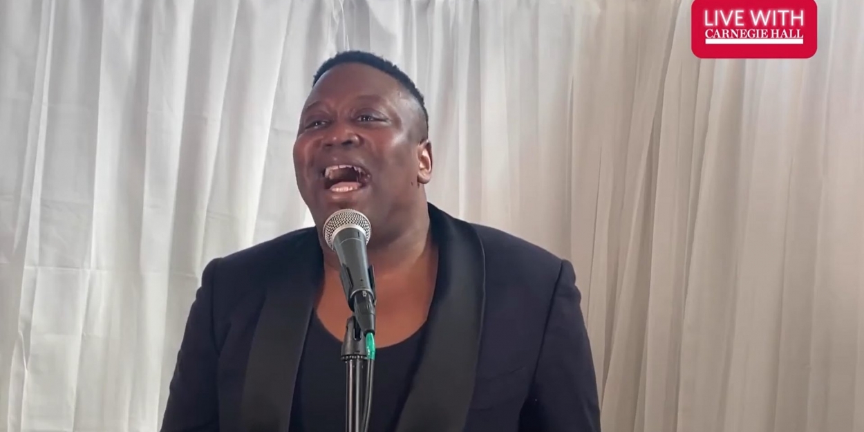 VIDEO: Watch Tituss Burgess on LIVE WITH CARNEGIE HALL, Featuring Jason Robert Brown… Video