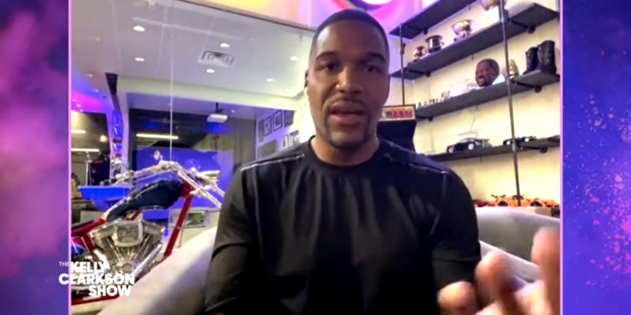 VIDEO: Michael Strahan Shows Off His NFL Injury on THE KELLY CLARKSON SHOW Video