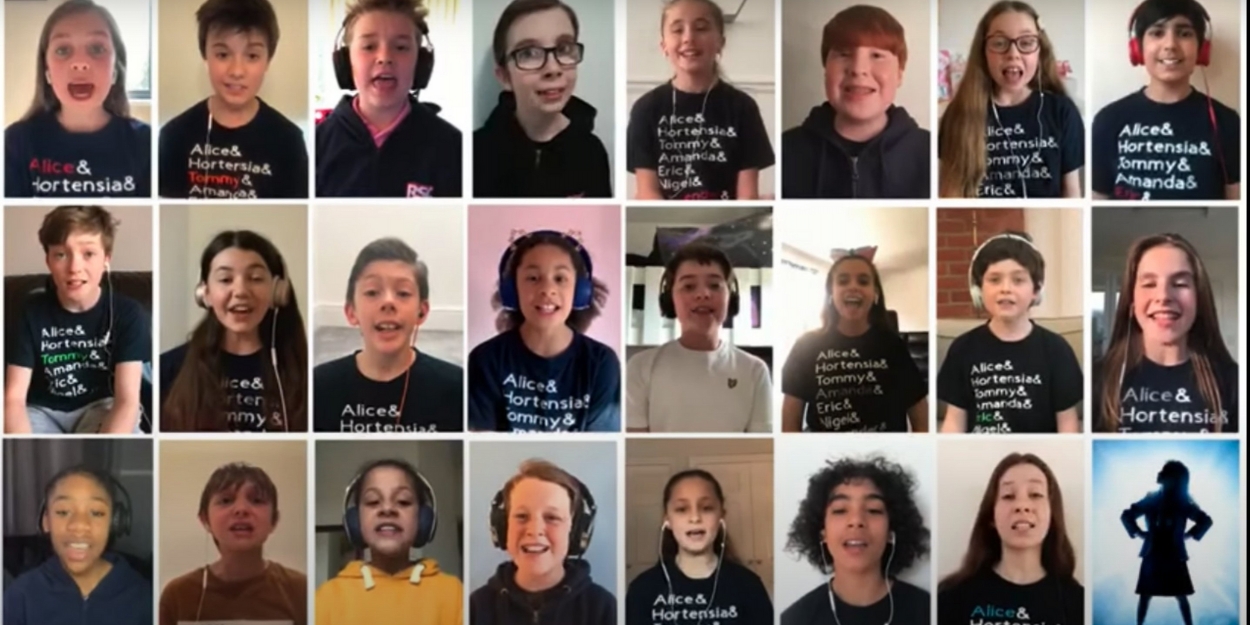 VIDEO: West End MATILDA Kids Perform 'When I Grow Up' Video