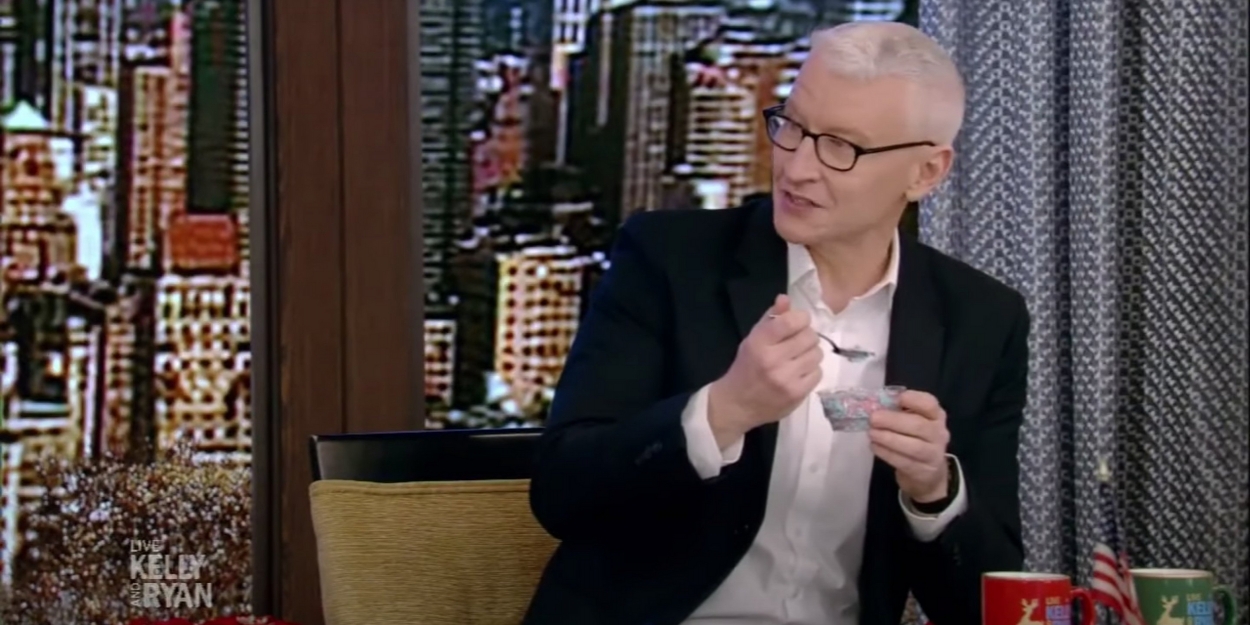 VIDEO: Anderson Cooper Tries Dippin' Dots for the First Time on LIVE WITH KELLY AND… Video