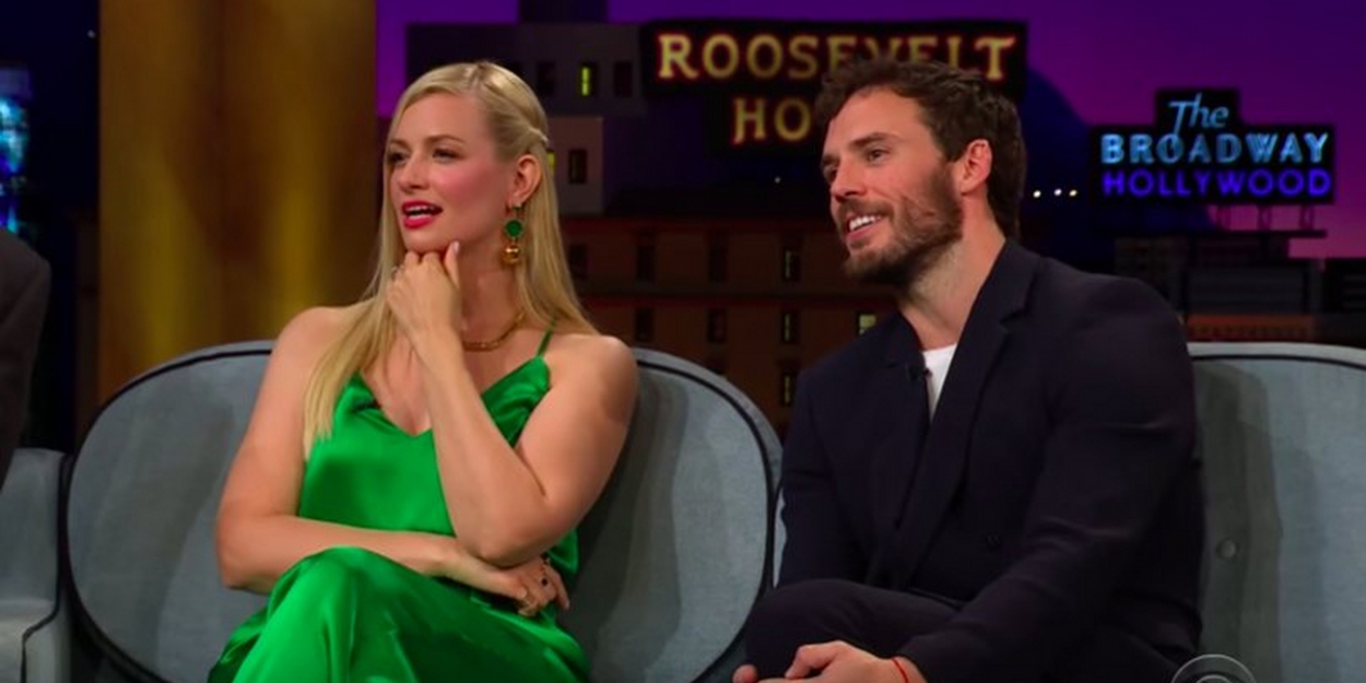 VIDEO: James Corden Plays UK or USA? with Beth Behrs and Sam Claflin Video