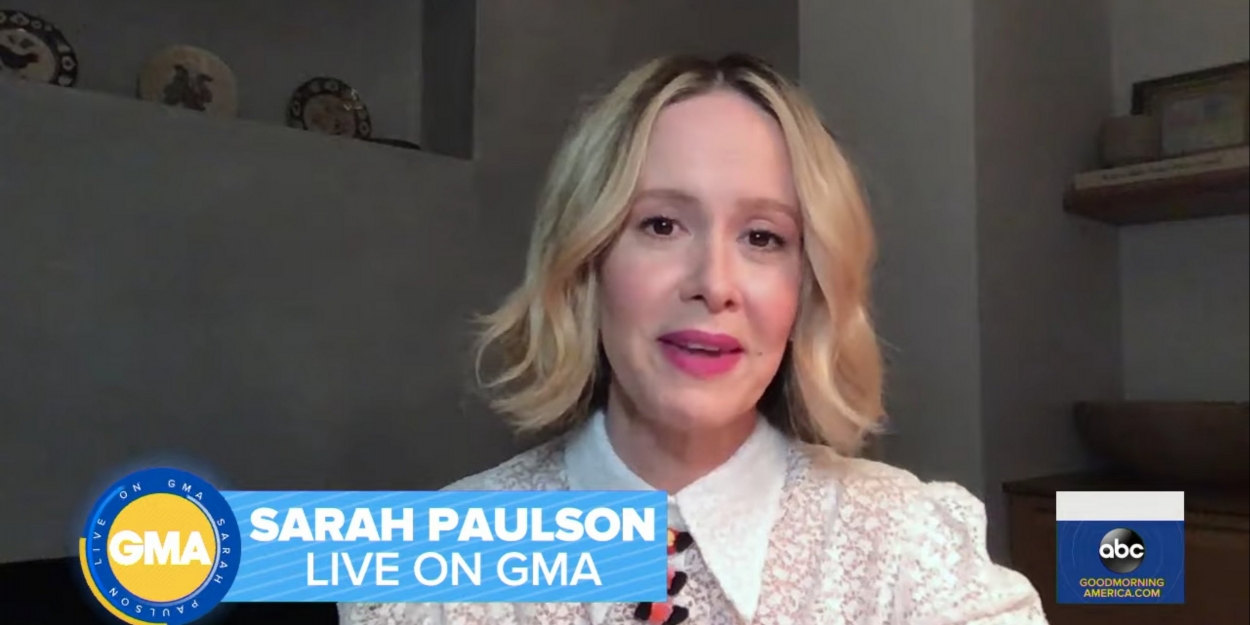 VIDEO: Sarah Paulson Talks RUN on GOOD MORNING AMERICA Video