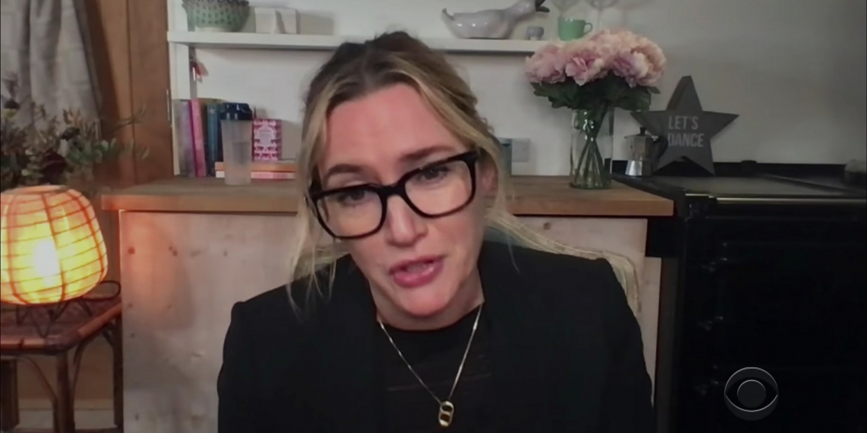 VIDEO: Kate Winslet Talks AMMONITE on THE LATE SHOW Video
