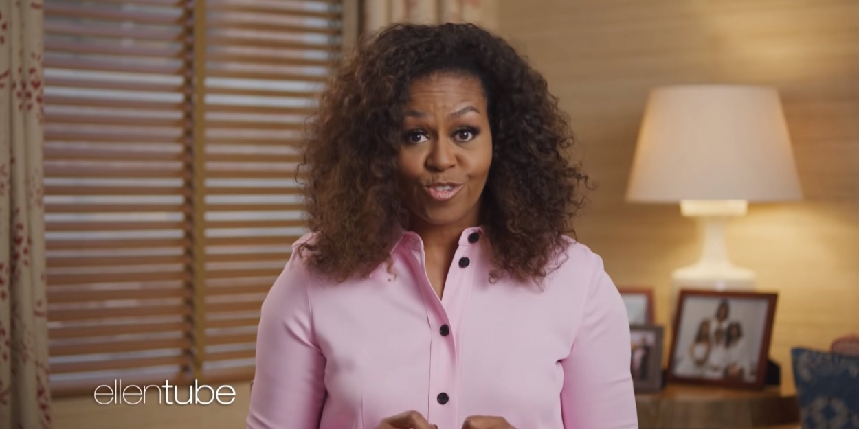 VIDEO: Michelle Obama Surprises Ellen with a Birthday Message Video