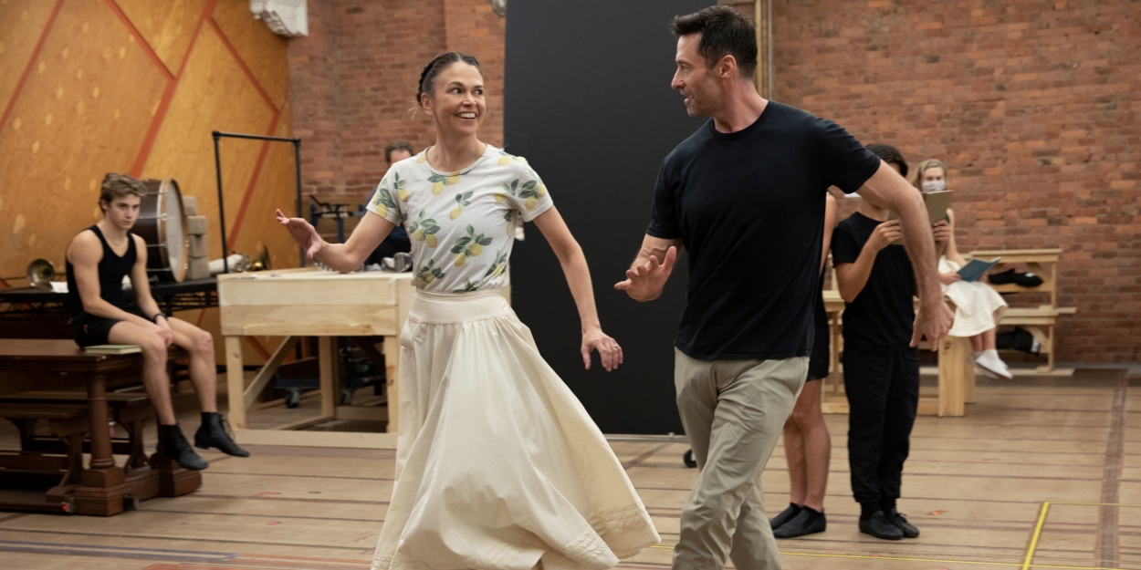 Photos See Hugh Jackman & Sutton Foster in Rehearsals for THE MUSIC MAN