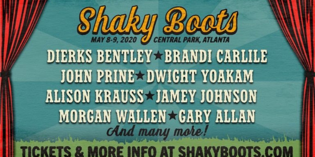 Brandi Carlile And Dierks Bentley To Headline Shaky Boots