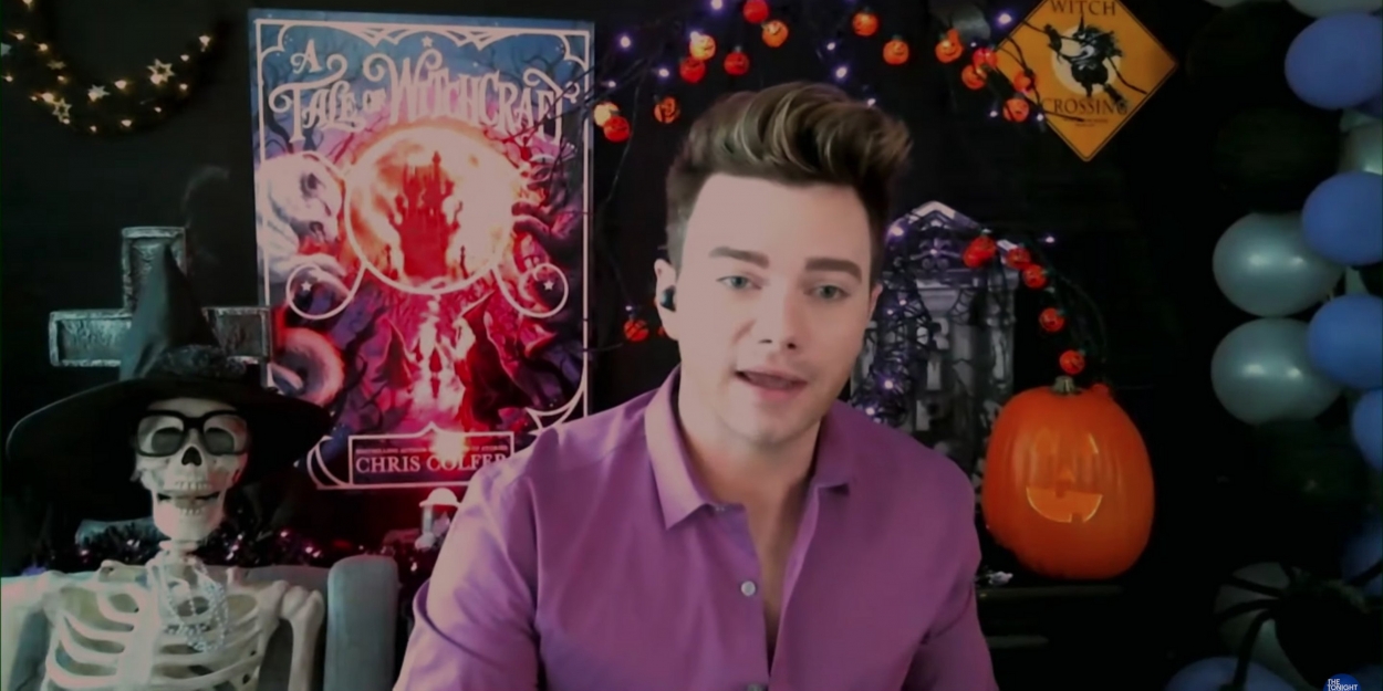 VIDEO: Chris Colfer Geeks Out About Julie Andrews on THE TONIGHT SHOW Video