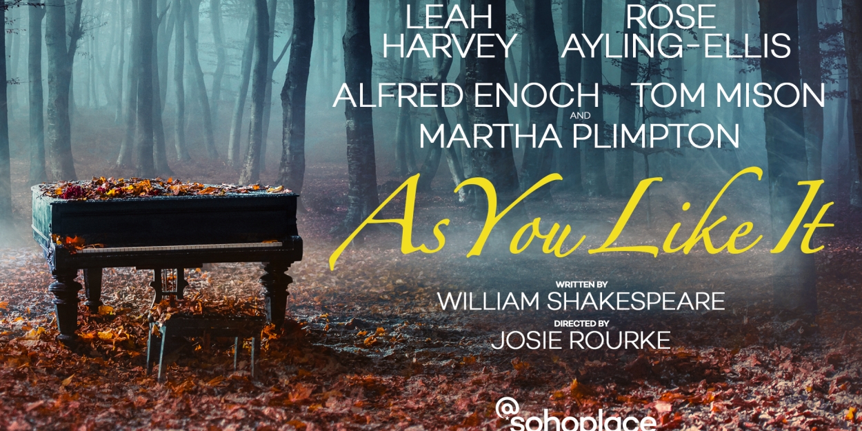 Full Cast Announced for AS YOU LIKE IT @sohoplace Starring Martha Plimpton & More 
