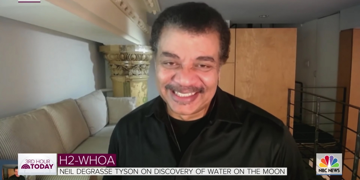 VIDEO: Neil DeGrasse Tyson Talks Water on the Moon on TODAY SHOW Video