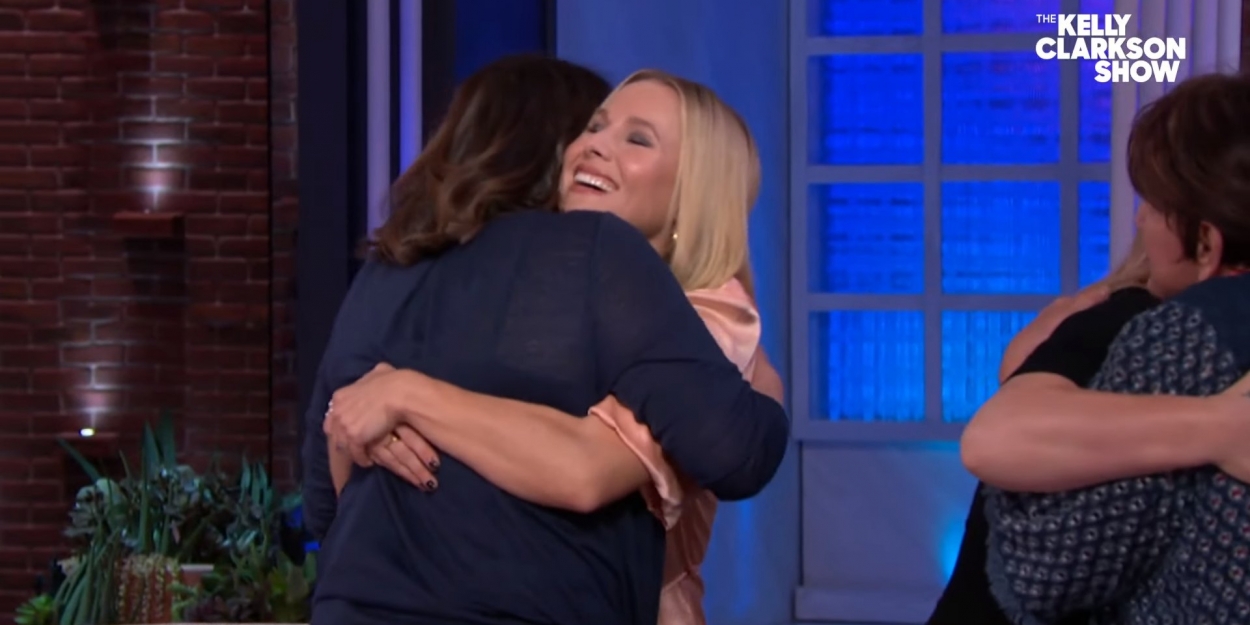 VIDEO: Kristen Bell Gets Surprised By Her High School Drama Teacher on THE KELLY… Video