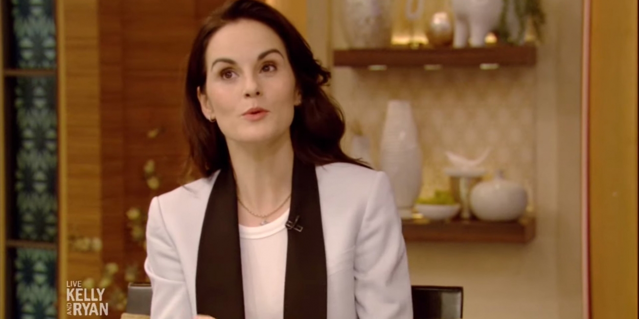 VIDEO: DOWNTON ABBEY's Michelle Dockery Talks Upcoming Movie on LIVE WITH KELLY AND… Video