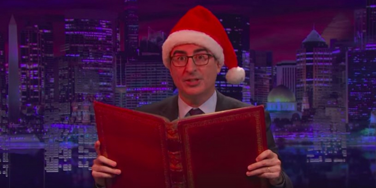 VIDEO: John Oliver Wants to Put an End to SantaCon Video
