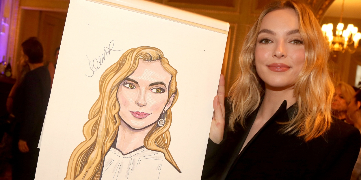 Photo Exclusive: PRIMA FACIE Star Jodie Comer Gets Her Very Own Sardi's Caricature!