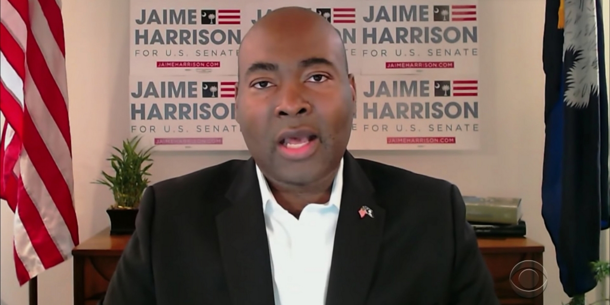 VIDEO: Jaime Harrison Talks Lindsey Graham on THE LATE SHOW WITH STEPHEN COLBERT Video