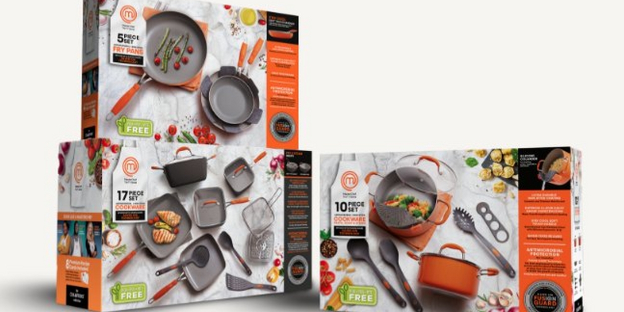 MasterChef MC3000 15 Pieces Champions Cookware Set Orange