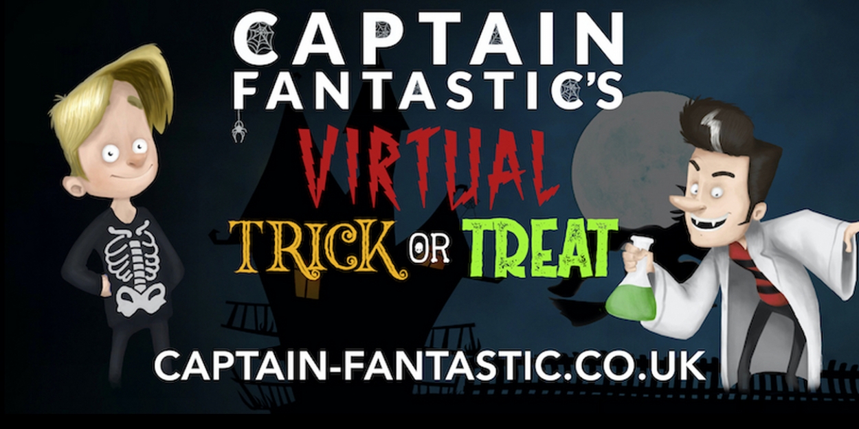 Tommy Balaam On Halloween Family Fun With CAPTAIN FANTASTIC’S VIRTUAL TRICK OR TREAT