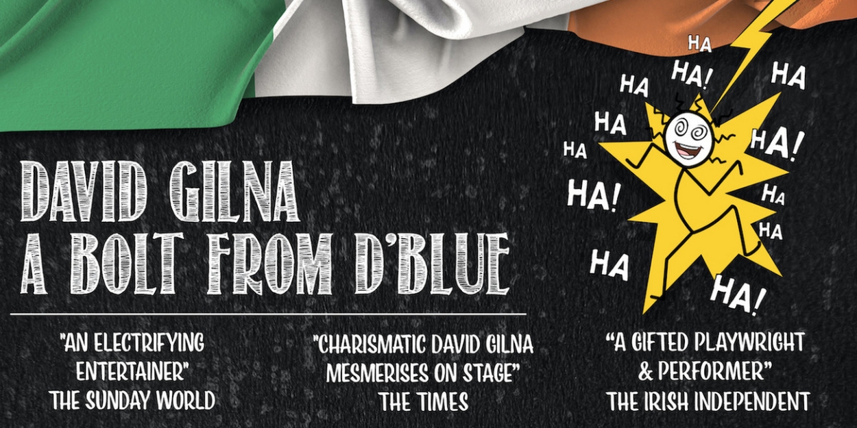David Gilna to Present A BOLT FROM D'BLUE at An Beal Bocht Cafe - Vimarsana News