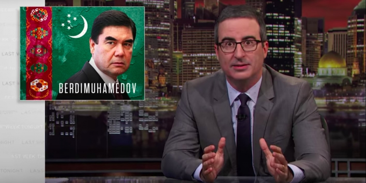 VIDEO: John Oliver Takes a Look at the President of Turkmenistan on LAST WEEK TONIGHT Video