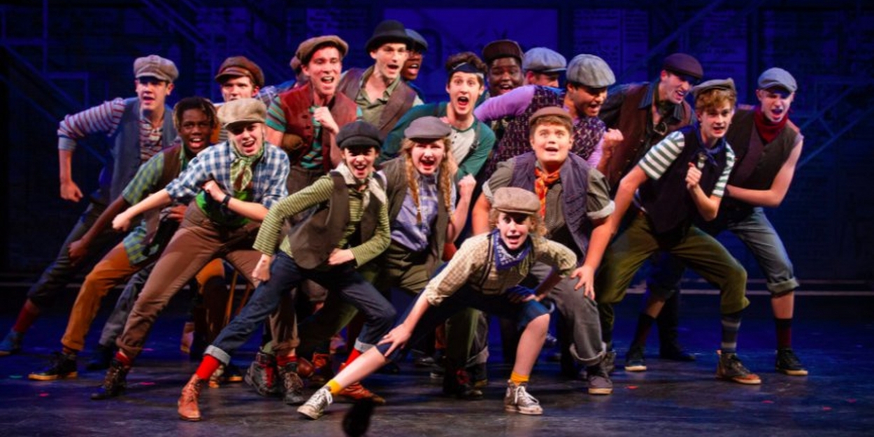 Review Kids Cast Carries Newsies At Skylight