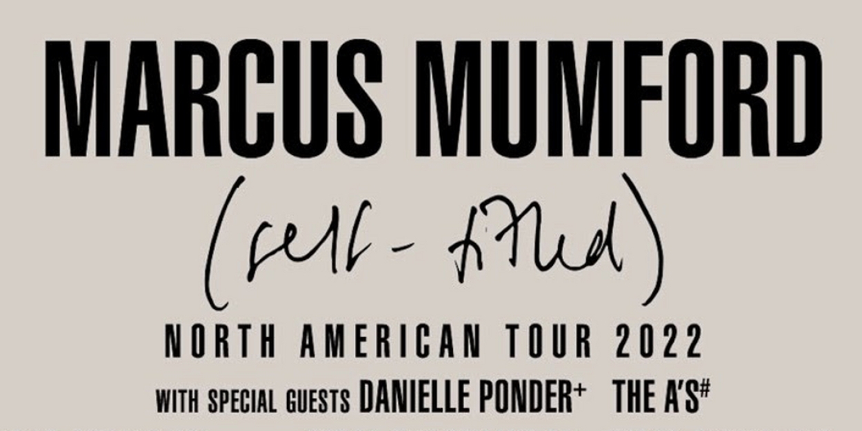 Marcus Mumford Announces North American Tour 