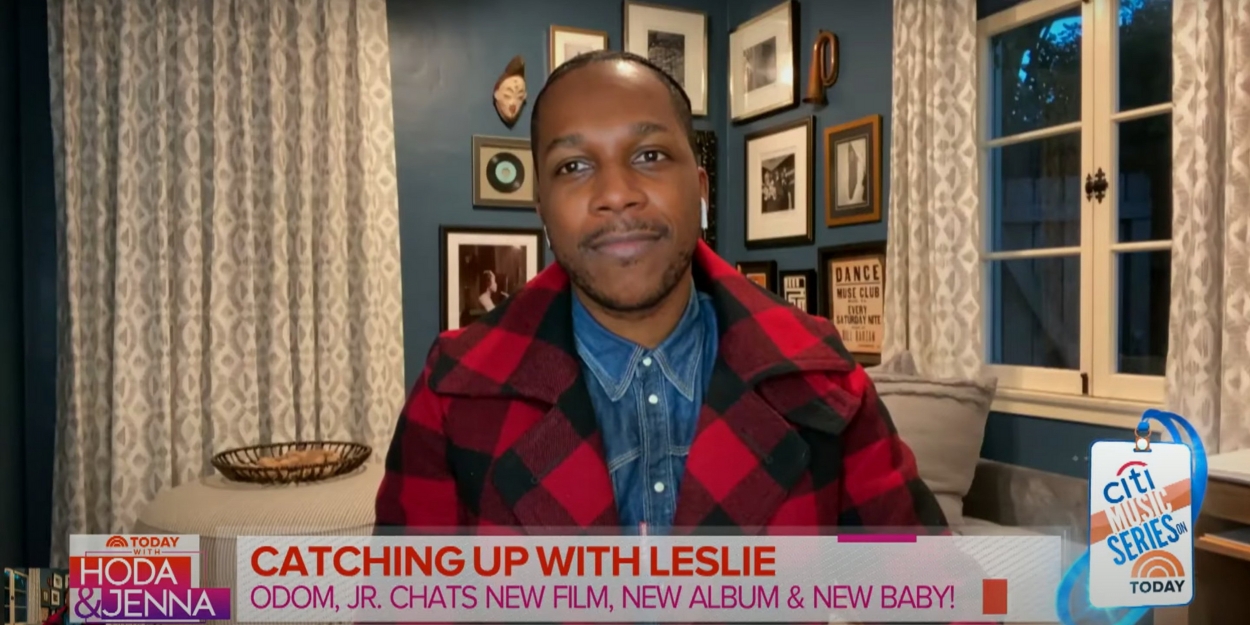 VIDEO: Leslie Odom Jr. Says He's Quarantining After COVID-19 Exposure on ELLEN Video